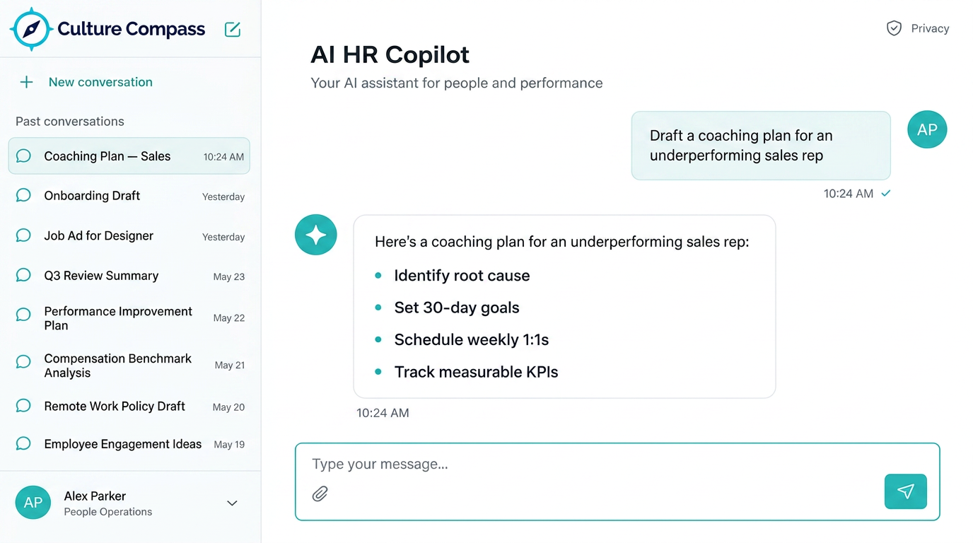 AI HR Copilot preview