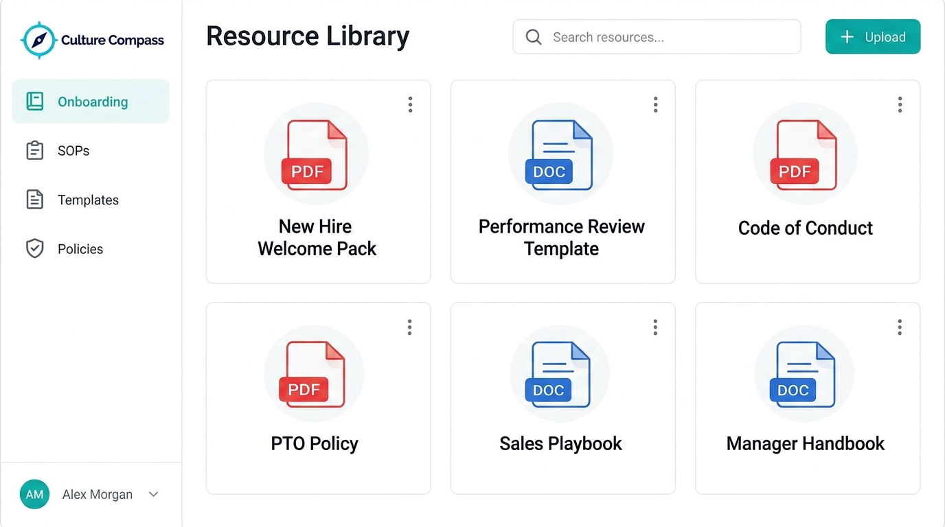Resource Library preview